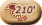 unos 210 minutos