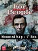 For the People, 4th Printing Mounted Map and 3 Box